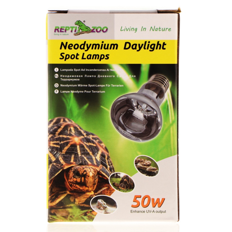 Repti-Zoo Neodymium Daylight 50W - neodymium heating bulb